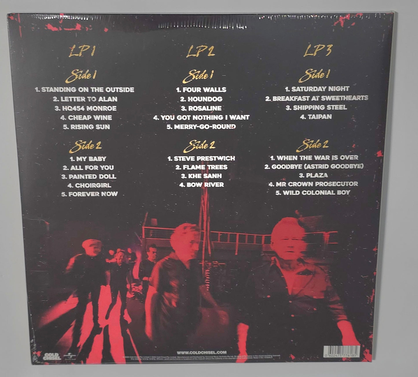 Cold Chisel – The Big Five-O Live (Live at the Sydney Myer Music Bowl 23.11.24) (2025) (3LP Vinyl)