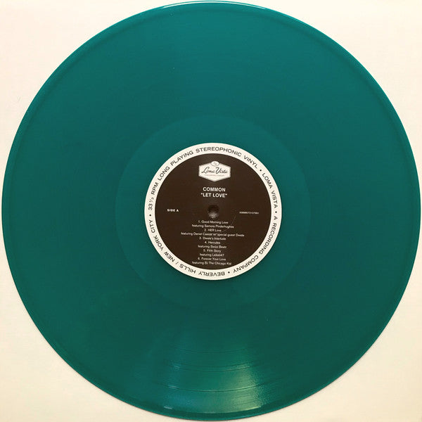 Common – Let Love (2019) (Indie Store Exclusive Limited Edition Green Translucent Colour Vinyl LP)