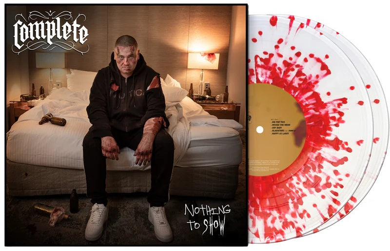 Complete - Nothing To Show (2024) (Limited Edition Red & White Splatter Colour Vinyl LP)