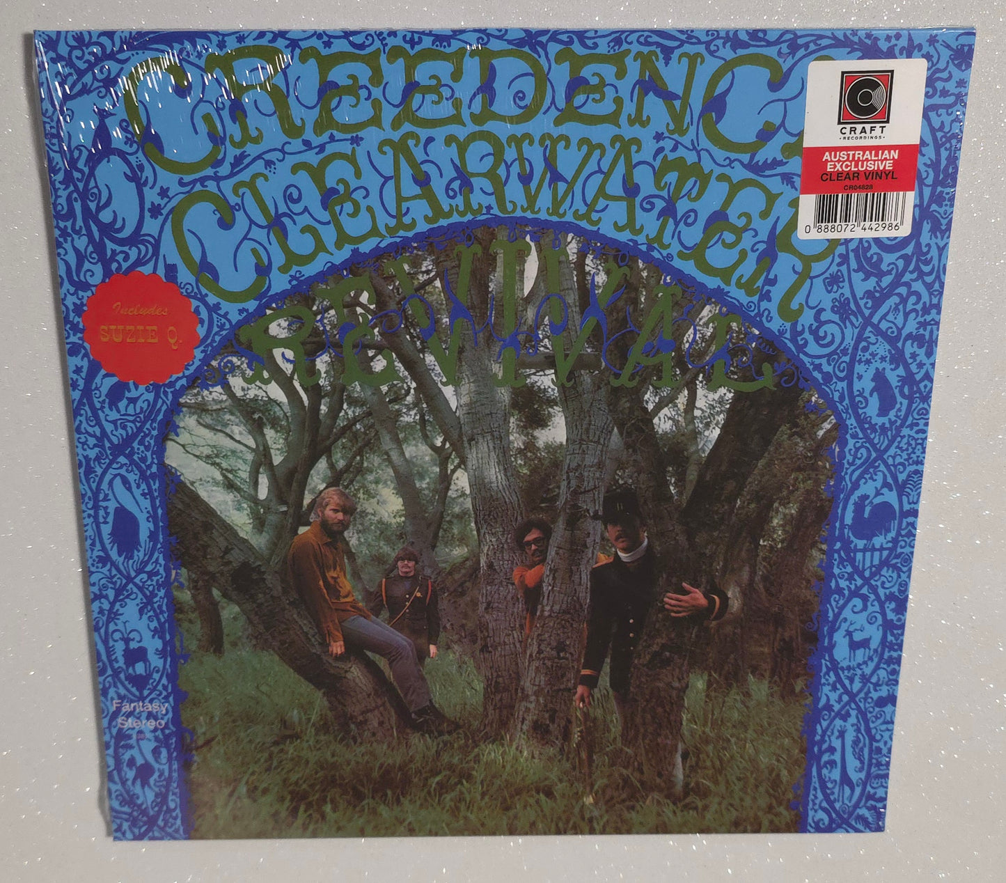 Creedence Clearwater Revival – Creedence Clearwater Revival (2023 Reissue) (Limited Edition Australian Exclusive Clear Colour Vinyl LP)