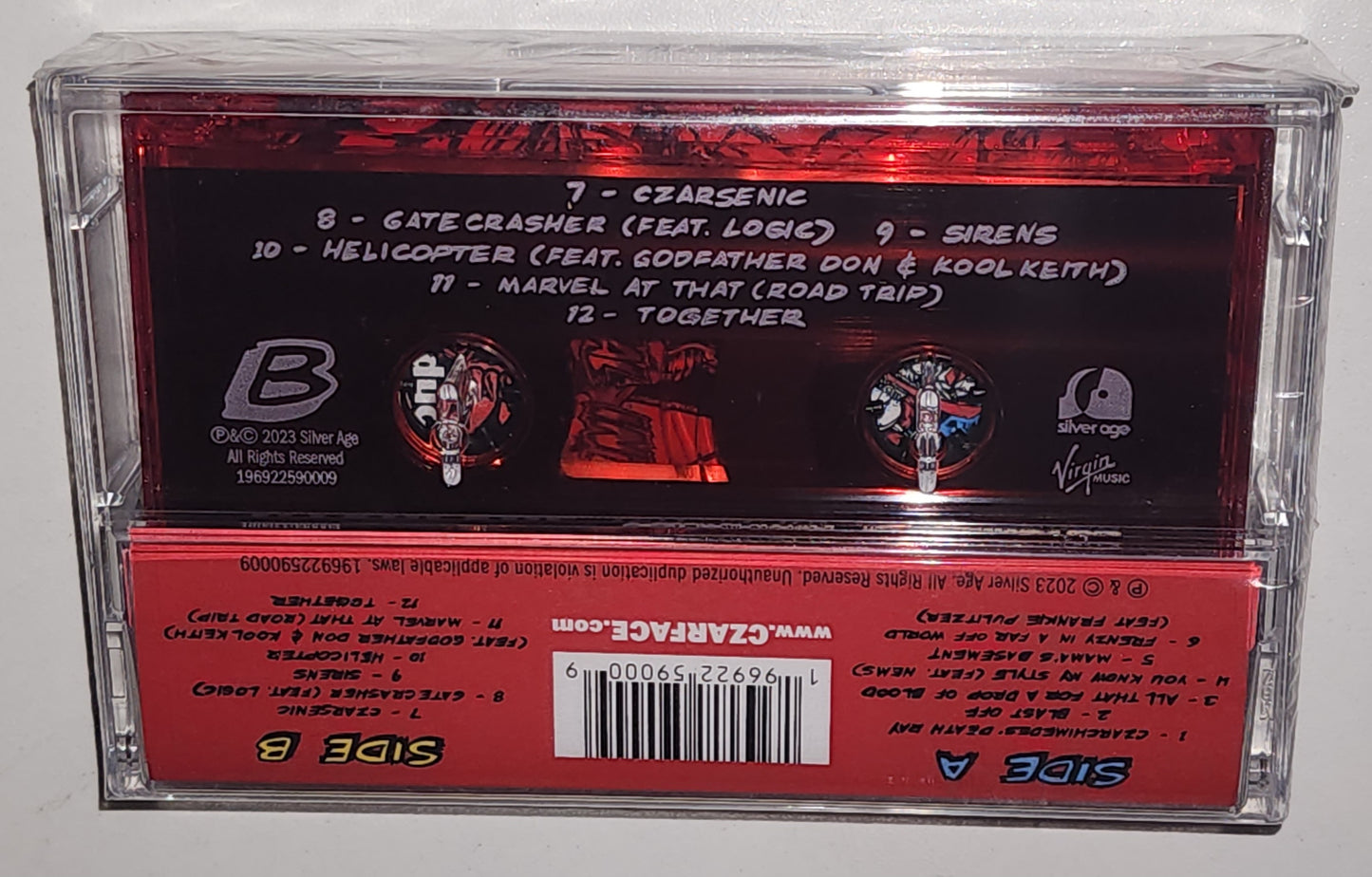 Czarface – Czartificial Intelligence (2023) (Limited Edition Cassette Tape)