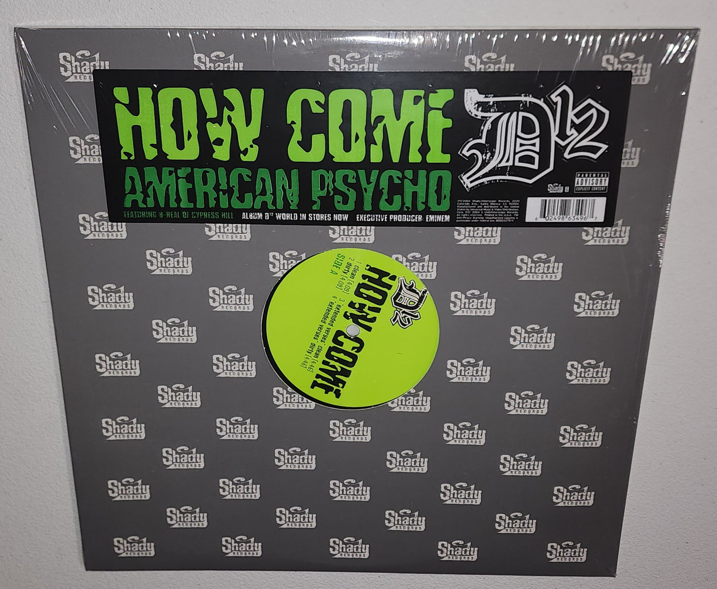 D12 – How Come / American Psycho (2004) (12" Vinyl Single)
