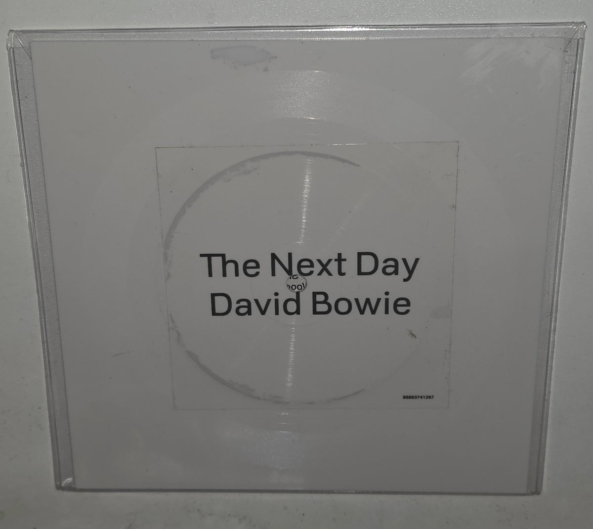 David Bowie – The Next Day (2013) (Limited Edition Square Shape White Colour 7" Vinyl Single)