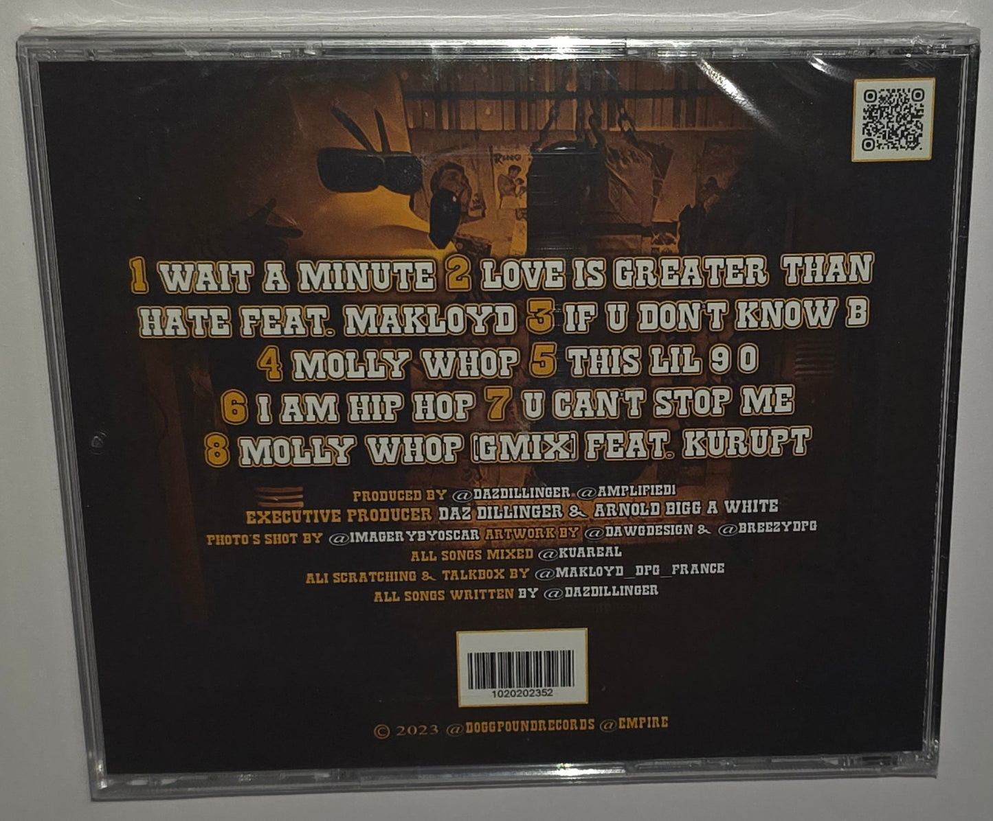 Daz Dillinger – Molly Whop (2023) (Limited Edition CD)