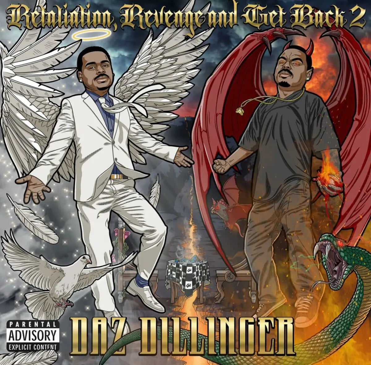 Daz Dillinger - Retaliation Revenge And Getback 2 (2025) (Limited Edition CD)