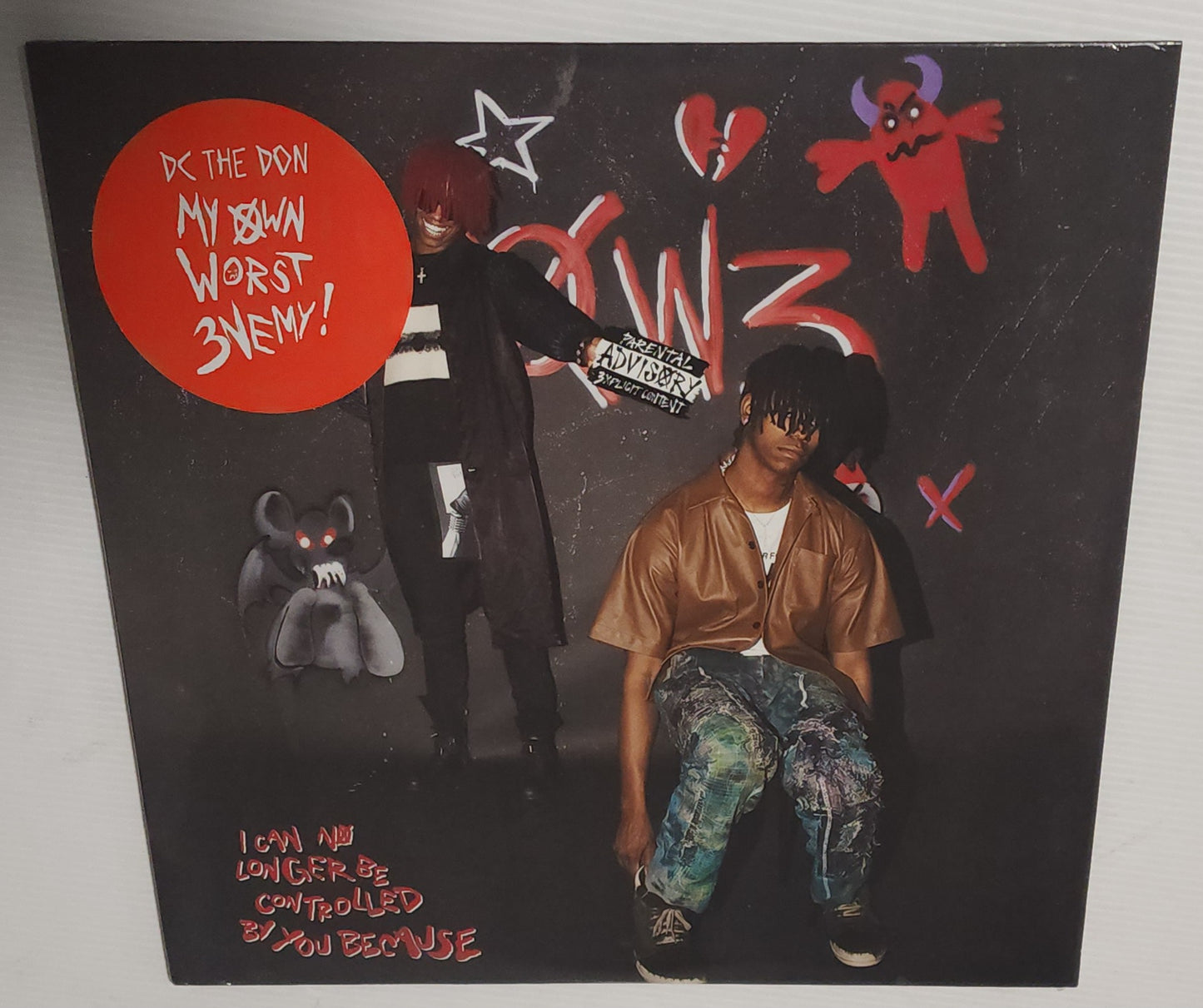 DC The Don - My Own Worst Enemy (2023) (Limited Edition Red & Black Colour Vinyl LP)