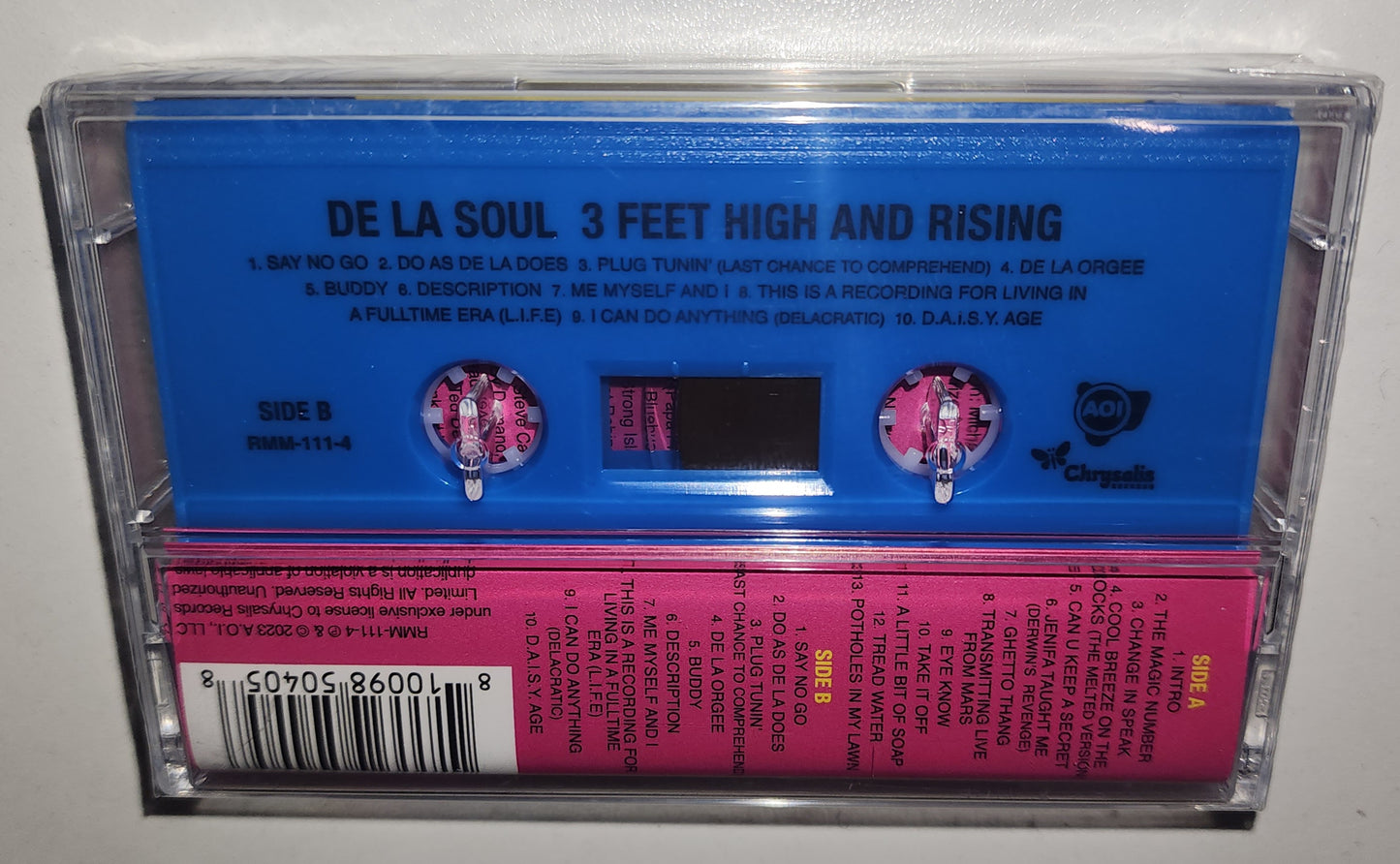 De La Soul - 3 Feet & Rising (2023 Reissue) (Limited Edition Blue Cassette Tape)
