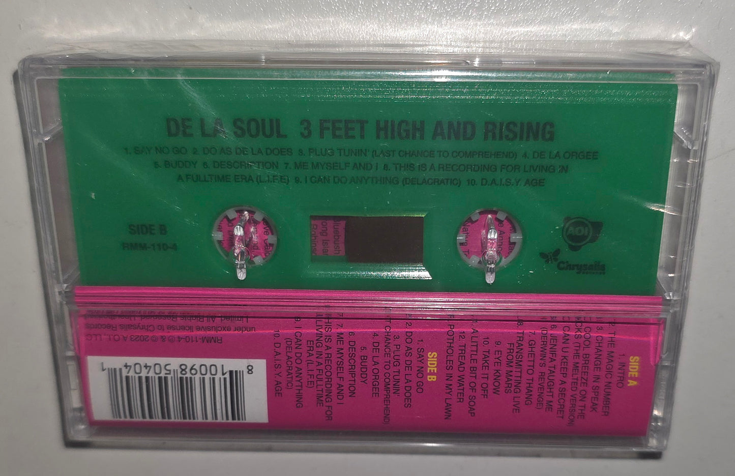 De La Soul - 3 Feet & Rising (2023 Reissue) (Limited Edition Green Cassette Tape)