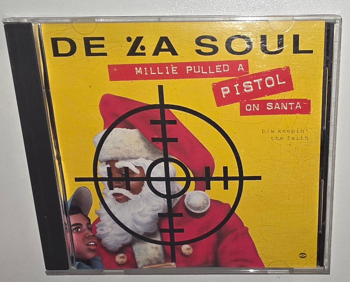 De La Soul – Millie Pulled A Pistol On Santa / Keepin' The Faith (1991) (Maxi CD Single)