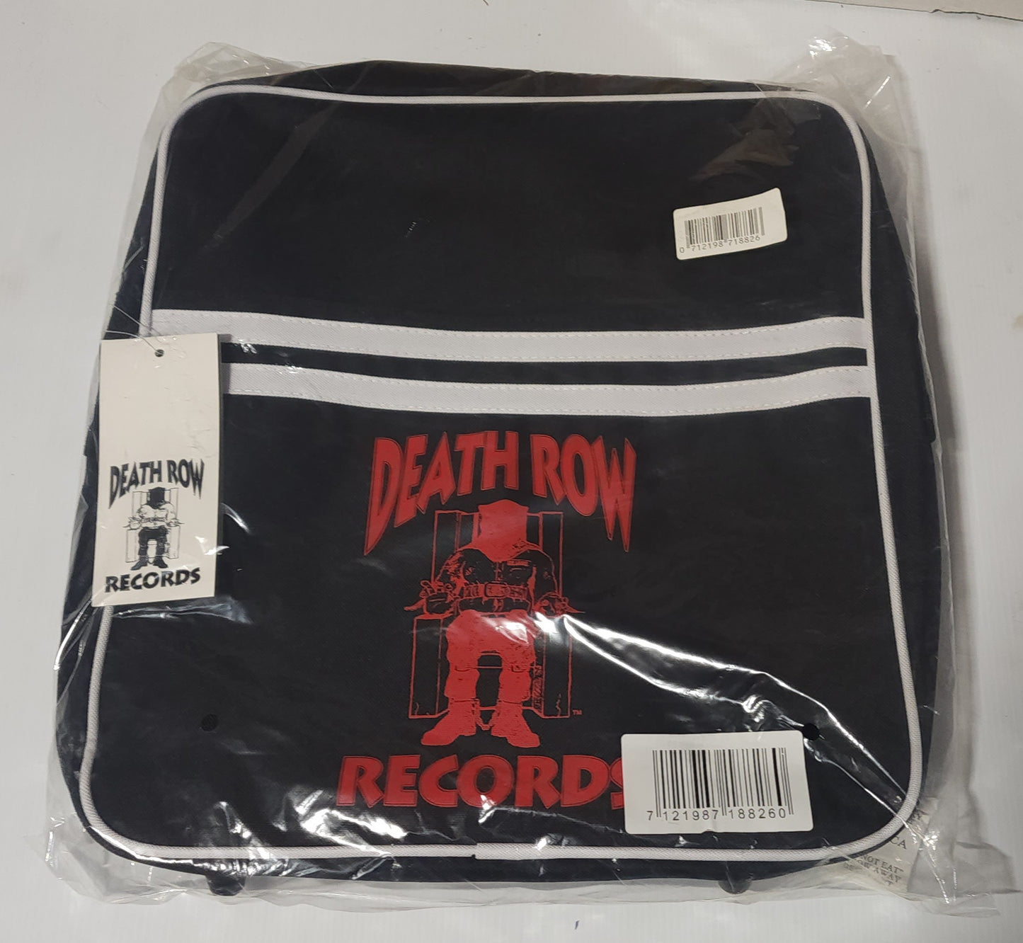 Death Row Records Rocksax Zip Top Vinyl Record Bag