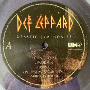 Def Leppard With The Royal Philharmonic Orchestra – Drastic Symphonies (2023) (Limited Edition Clear Colour Vinyl LP)