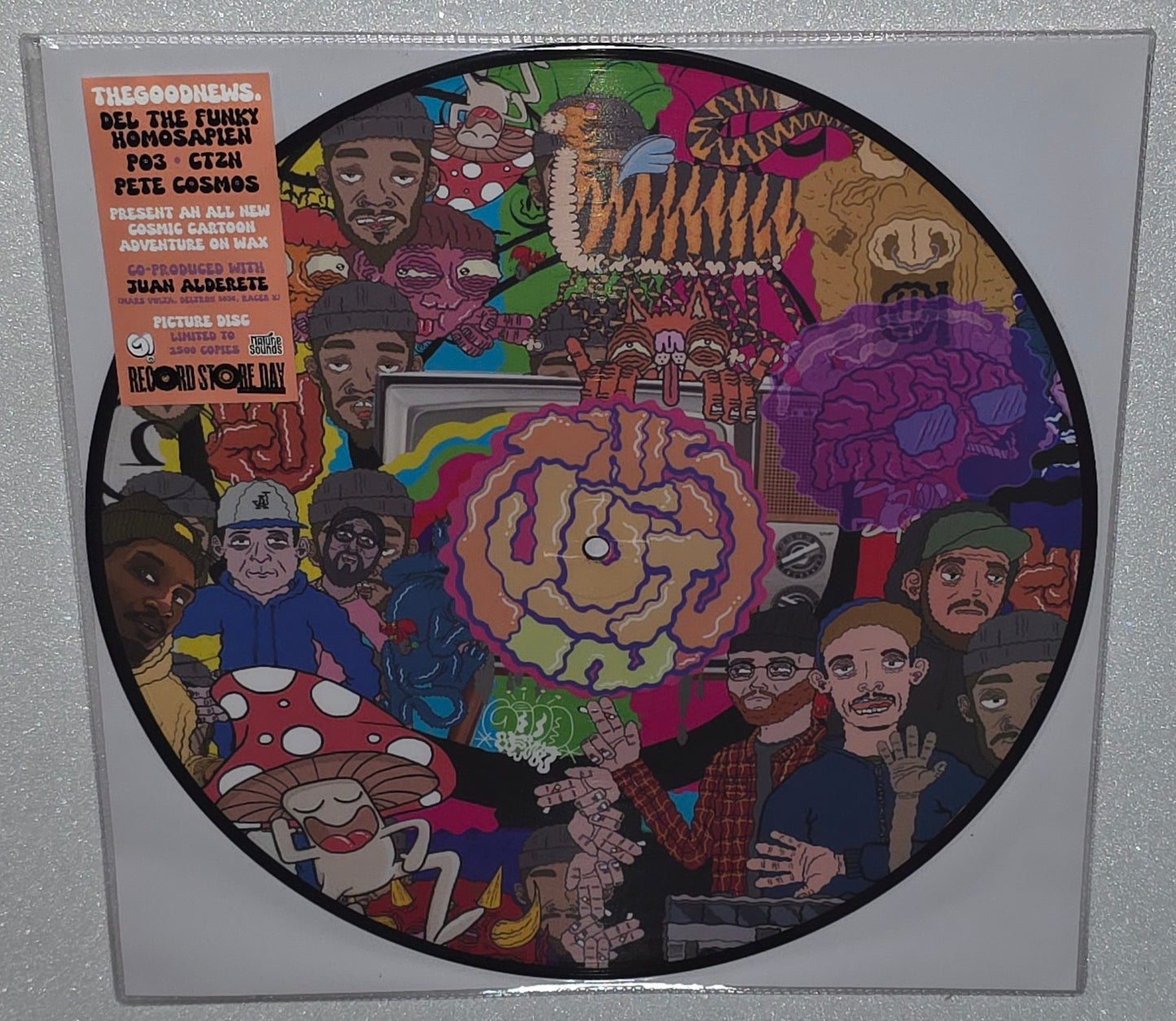 Del The Funky Homosapien & Thegoodnews. - This Just In! (2025 RSD) (Limited Edition Picture Disc Vinyl LP)