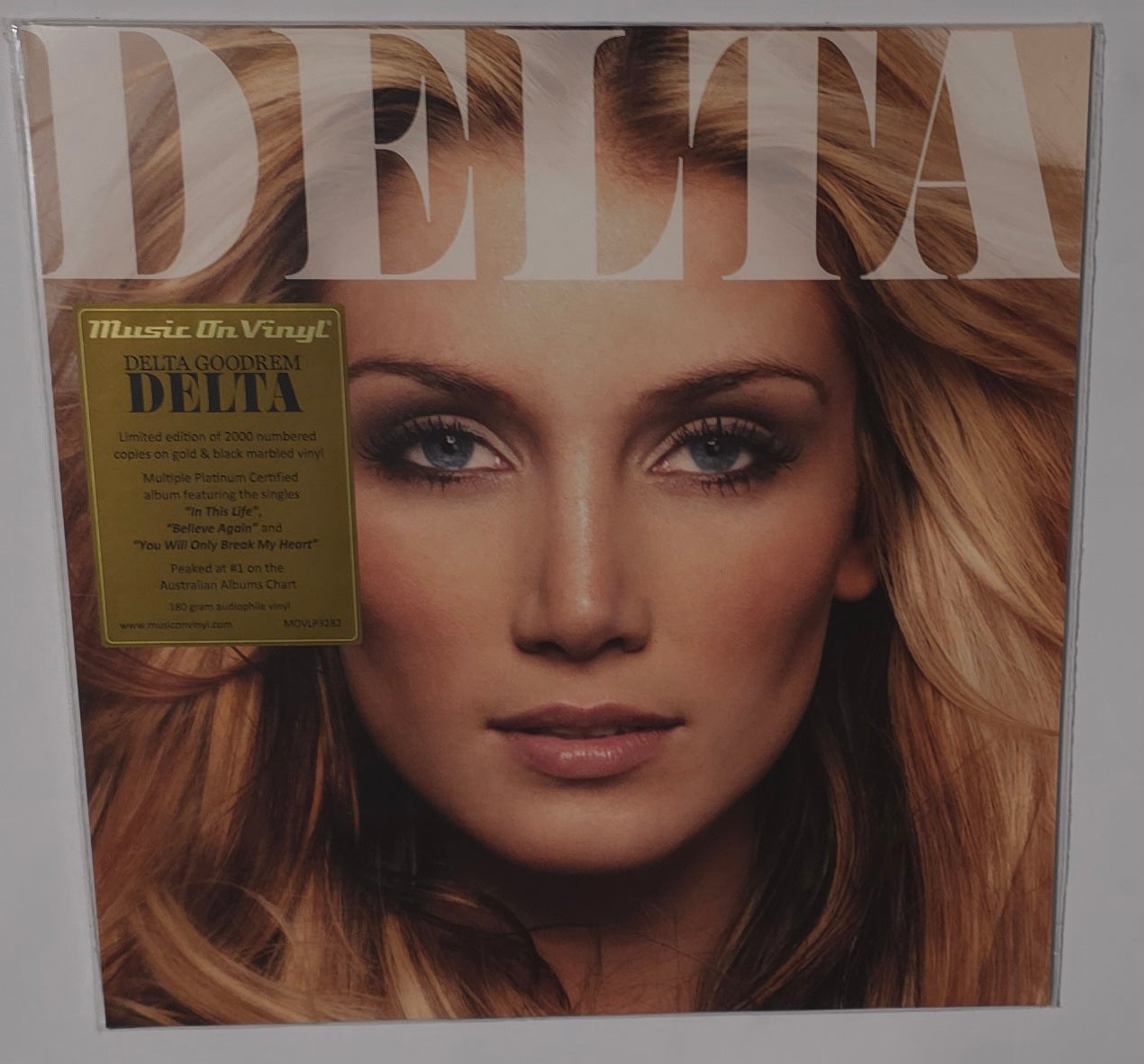 Delta Goodrem – Delta (2023) (Limited Edition Gold & Black Marble Colour Vinyl LP)