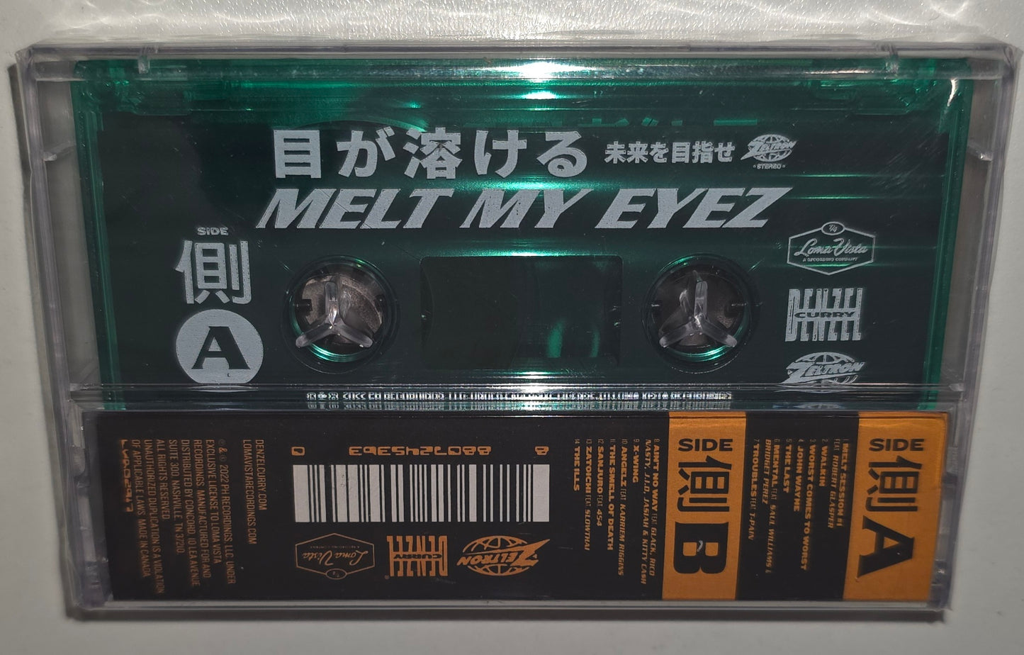 Denzel Curry - Melt My Eyez See Your Future (2022) (Limited Edition Green Colour Cassette Tape)