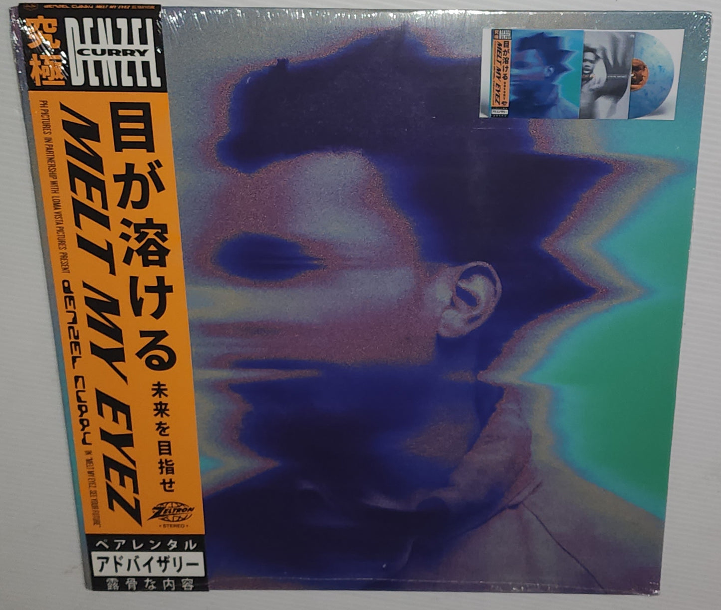 Denzel Curry – Melt My Eyez See Your Future (2024) (Limited Edition White & Blue Swirl Colour Vinyl LP)