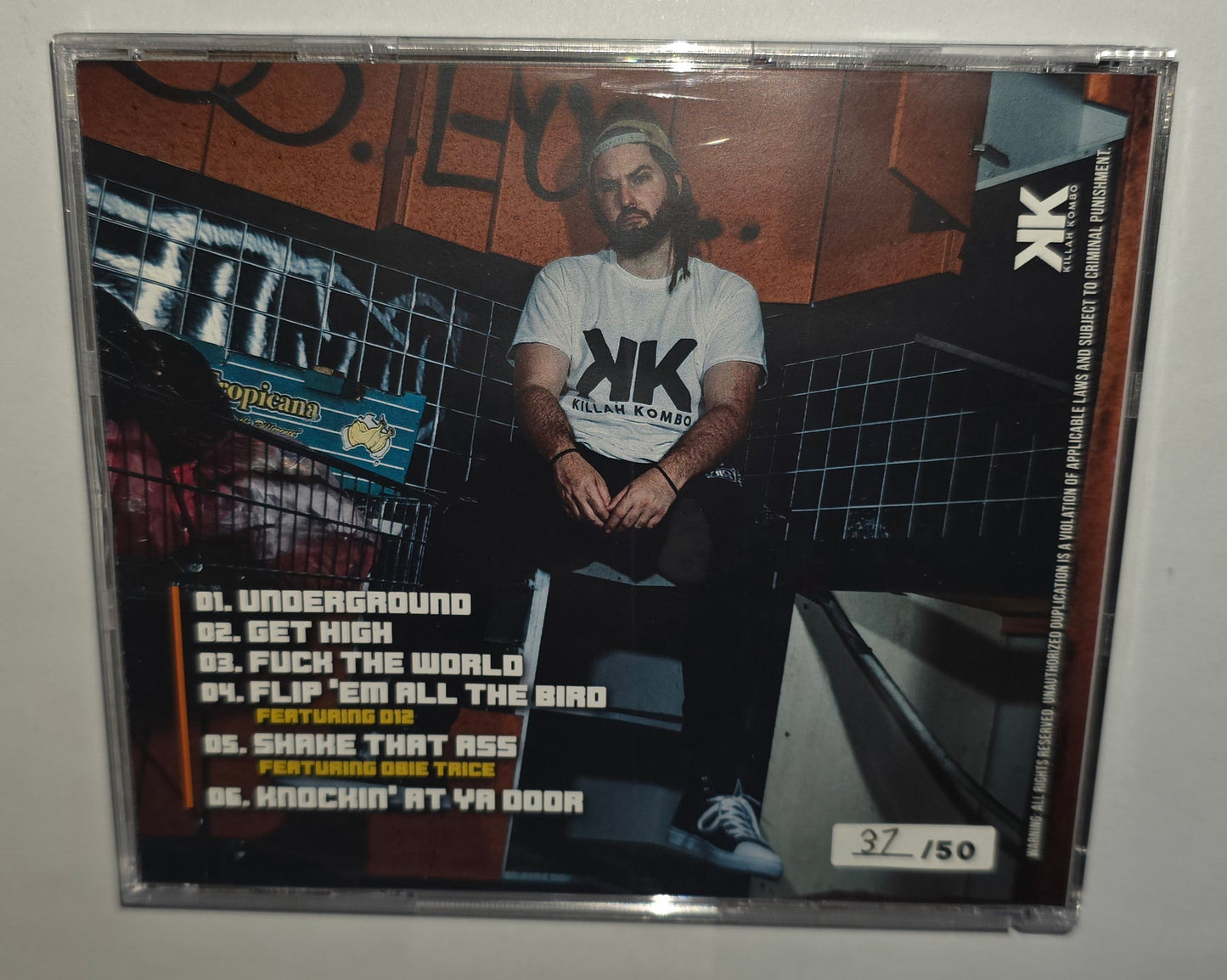 Dheezy & Bizarre (of D12) – Killah Kombo EP *Autographed* (2023) (Limited Edition CD)