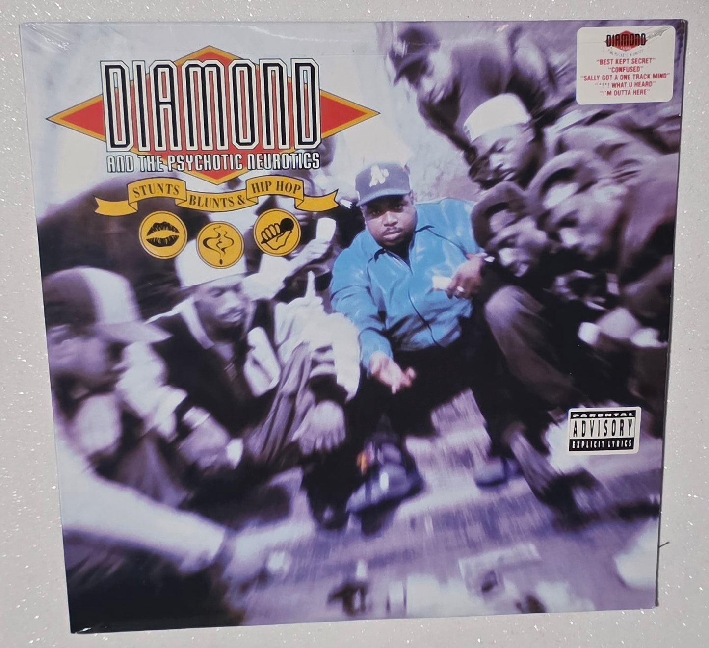 Diamond D And The Psychotic Neurotics – Stunts, Blunts, & Hip Hop (2018 Reissue) (Vinyl LP)