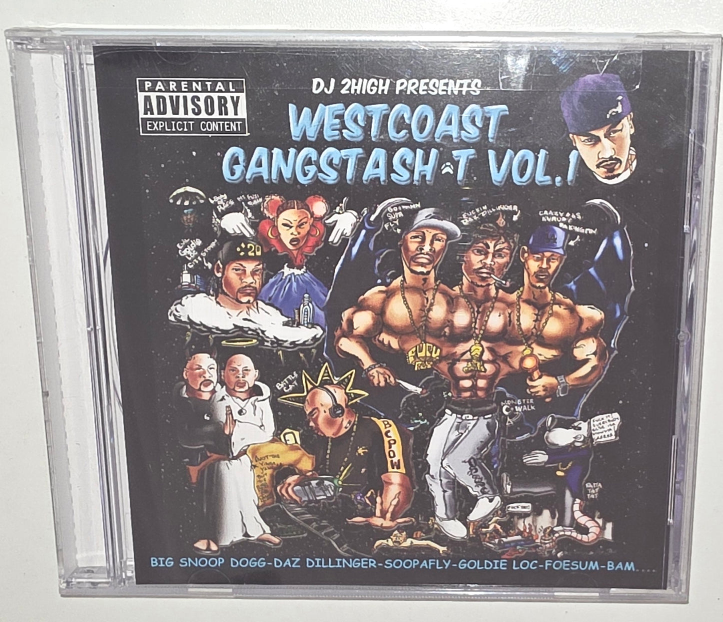 DJ 2High – Westcoast Gangsta Shit Volume 1 (2005) (CD)