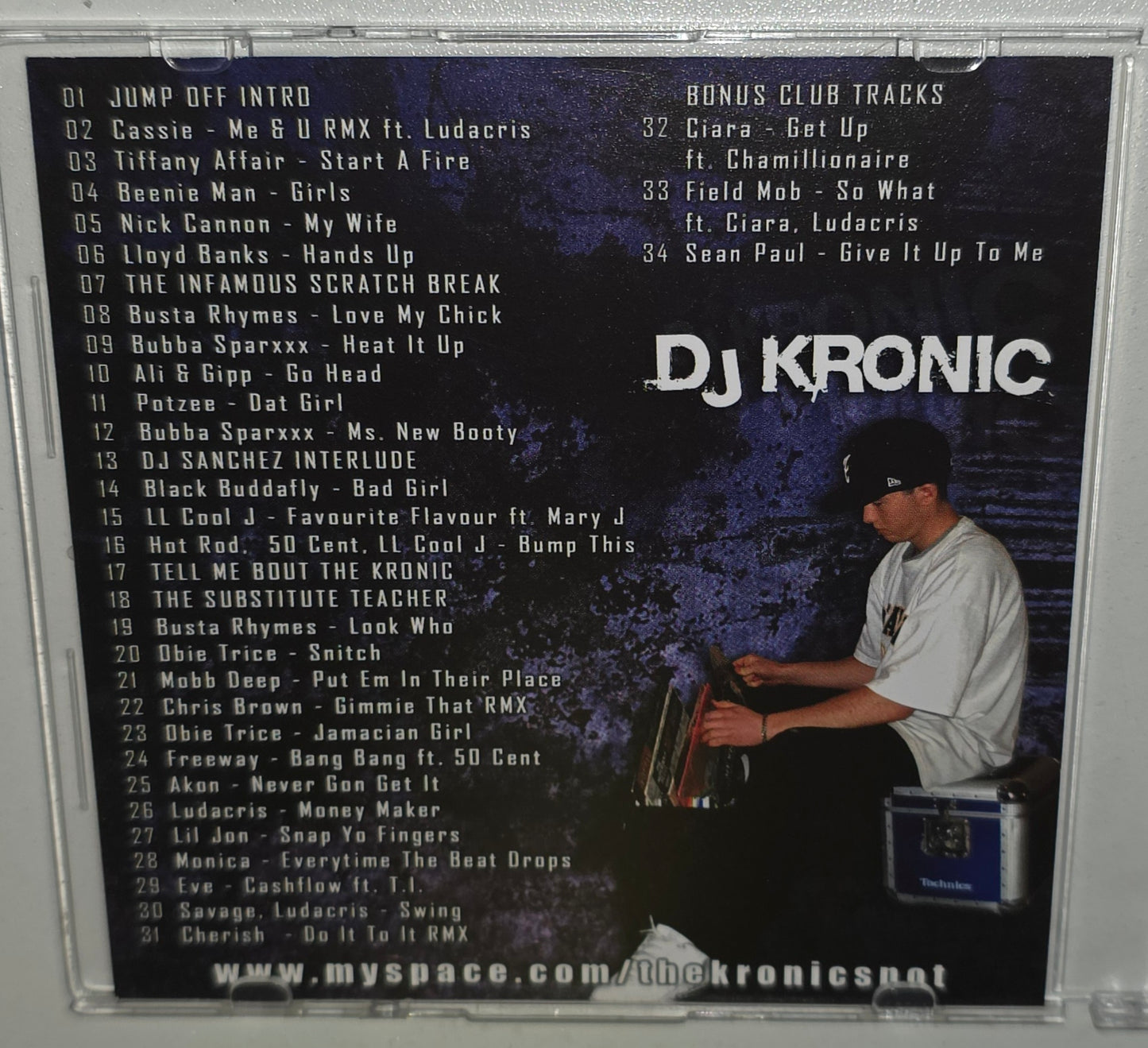 DJ Kronic - The Jump Off Volume 1 (2006) (Limited Edition Mix CD)