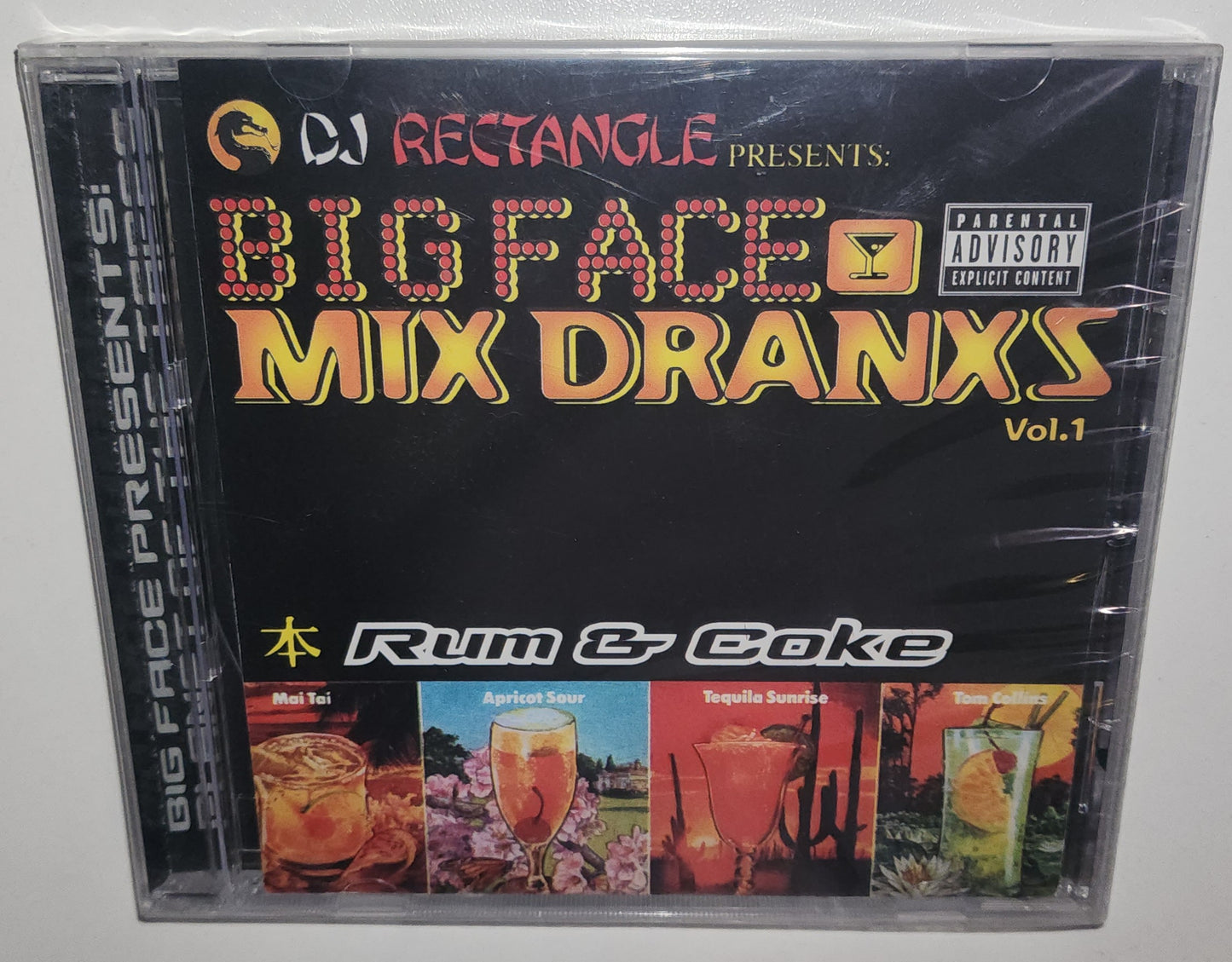 DJ Rectangle - Mix Dranxs Volume 1: Rum & Coke (2000) (DJ Mix CD)