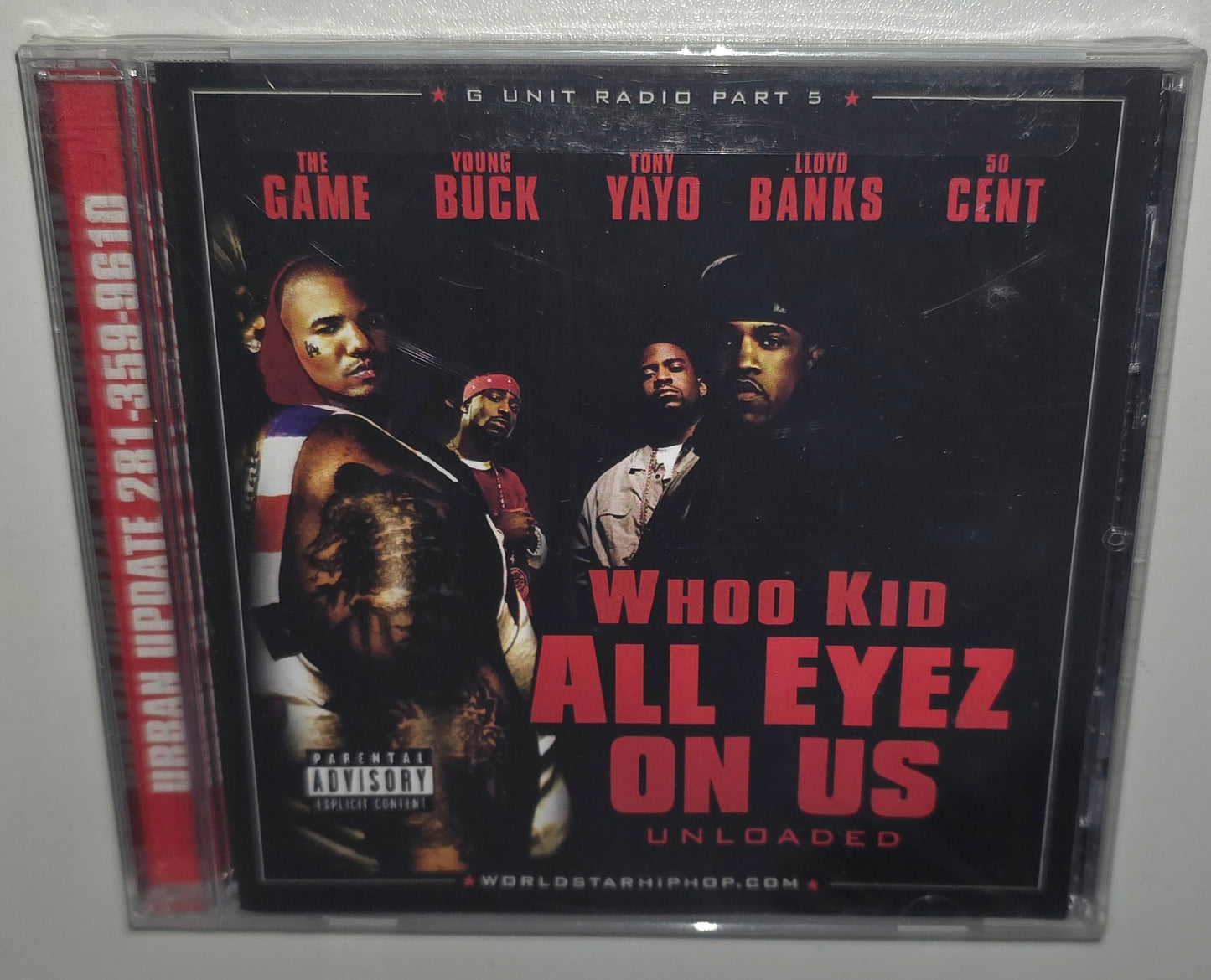 DJ Whoo Kid & 50 Cent – G Unit Radio Part 5 All Eyez On Us (2006) (CD)