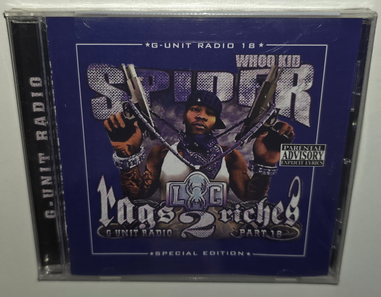 DJ Whoo Kid & Spider Loc – Rags 2 Riches (G-Unit Radio 18) (2006) (CD)