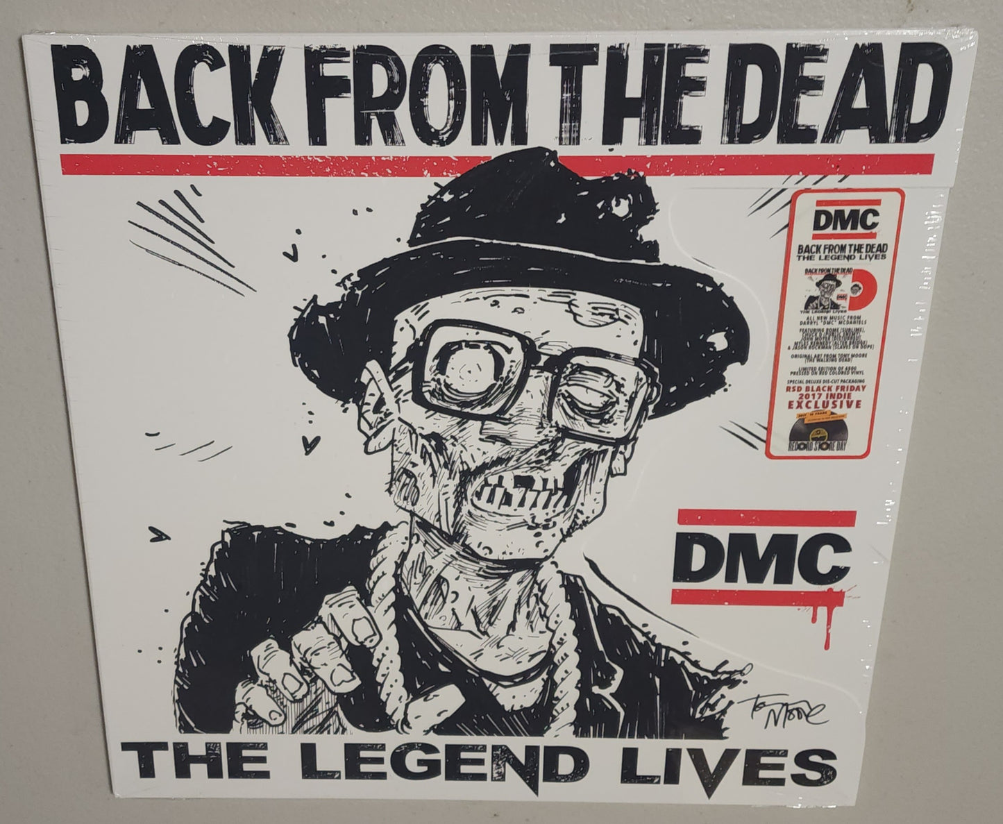 DMC – Back From The Dead: The Legend Lives (2017 RSD) (Limited Edition Red Colour Vinyl EP)