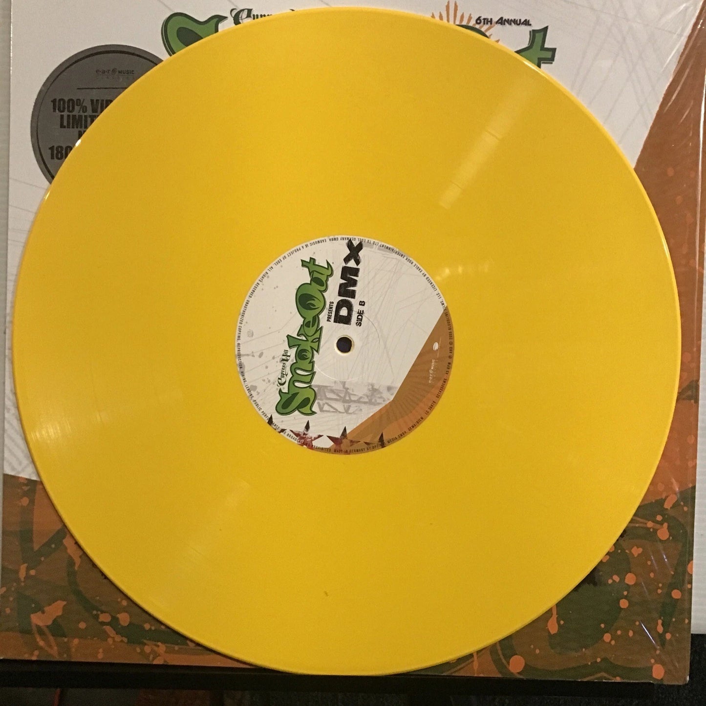 DMX – The Smoke Out Festival Presents (2019 BF RSD) (Limited Edition Yellow Colour Vinyl LP)