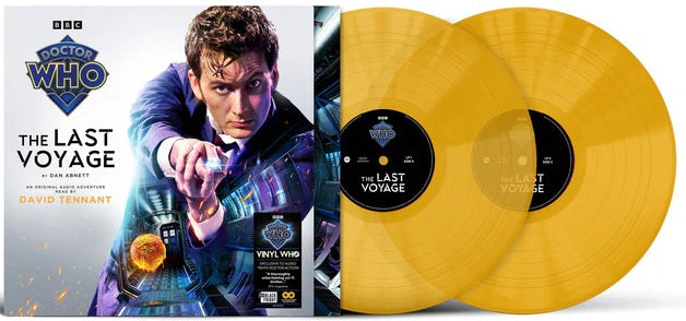 Doctor Who – The Last Voyage (2025 BF RSD) (Limited Edition Yellow Translucent Colour Vinyl LP)