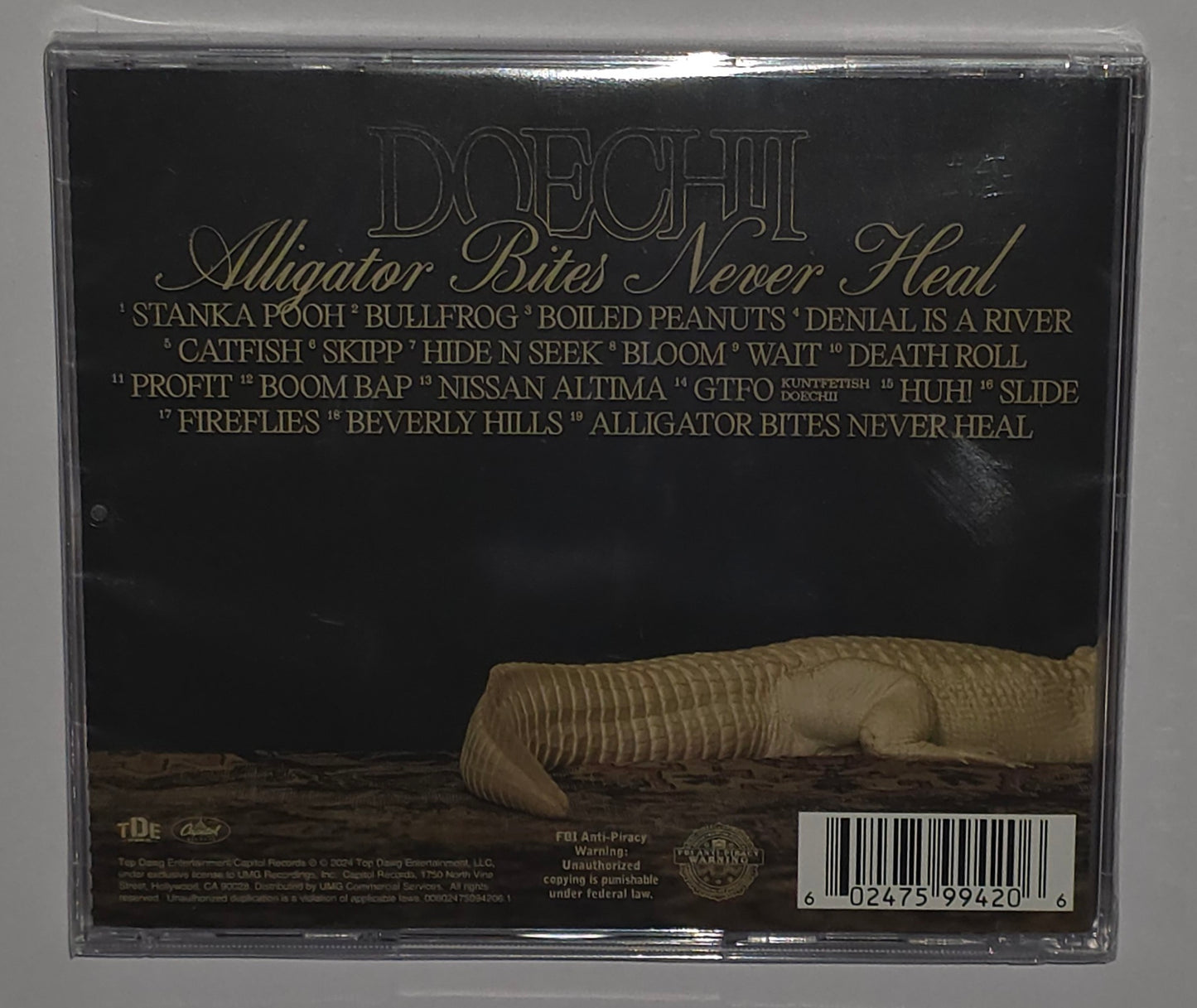 Doechii – Alligator Bites Never Heal (2025) (CD)