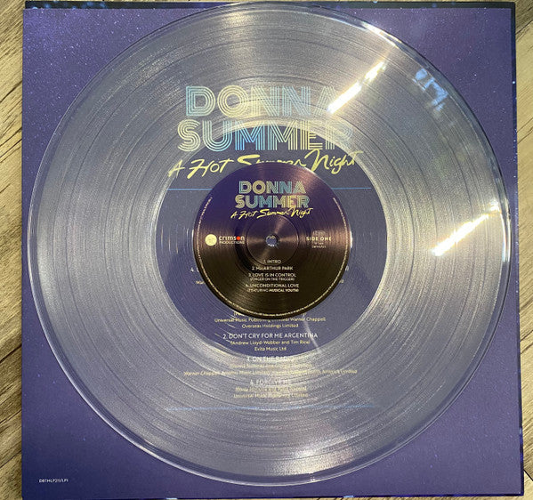 Donna Summer – A Hot Summer Night (2023 RSD) (Limited Edition Clear Colour Vinyl LP)