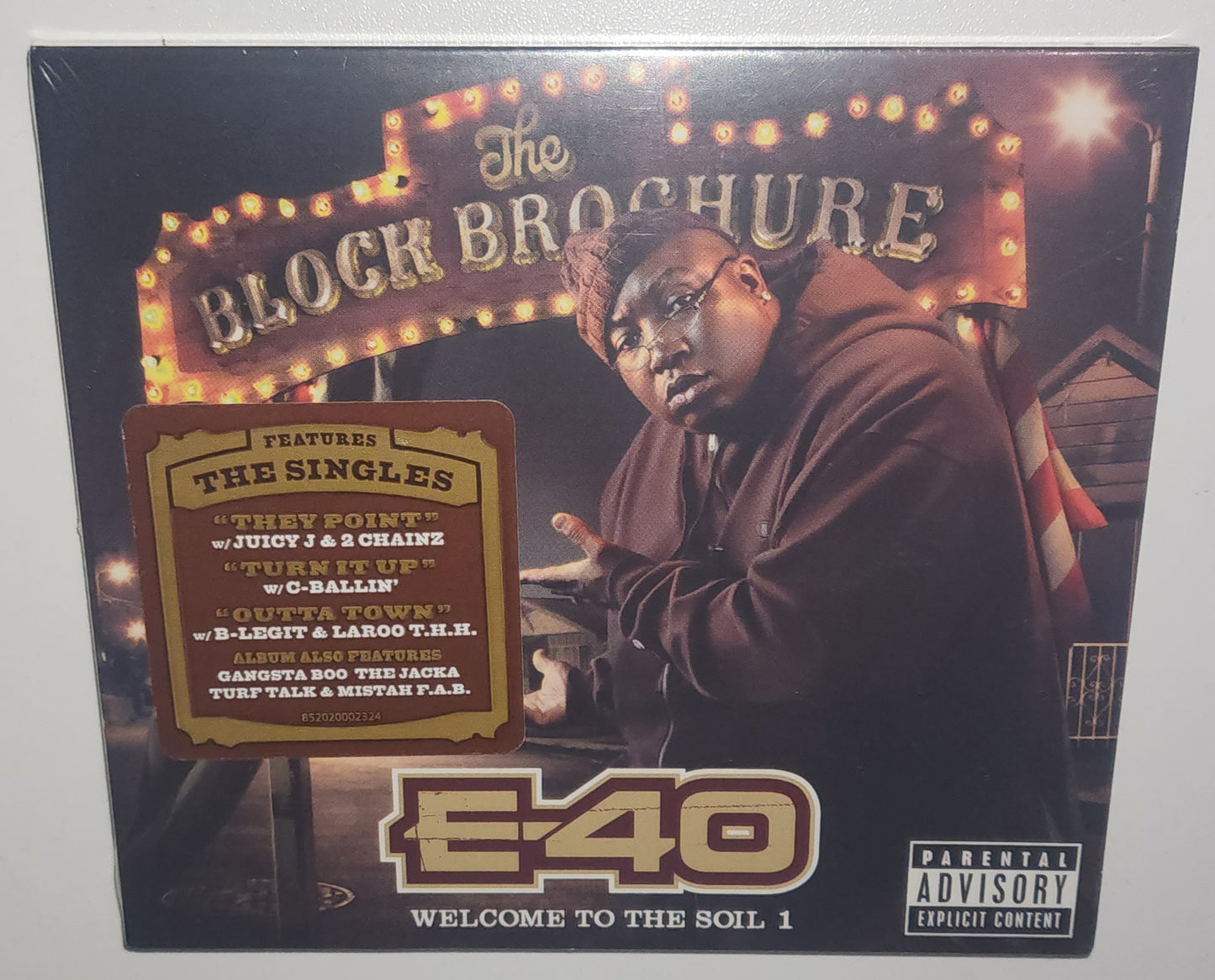 E-40 – The Block Brochure: Welcome To The Soil 1 (2012) (CD)