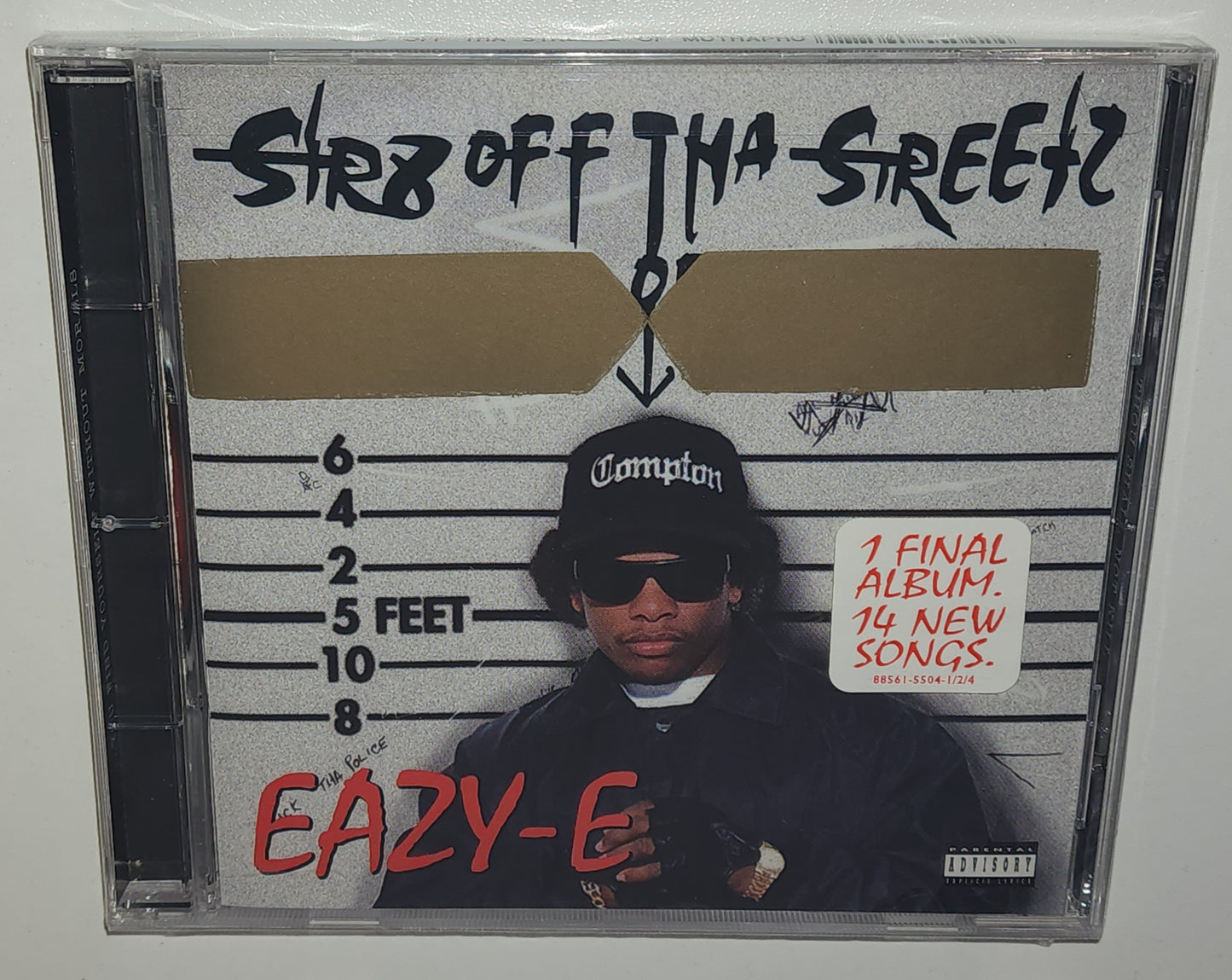 Eazy-E – Str8 Off Tha Streetz Of Muthaphukkin Compton (Repress) (CD)