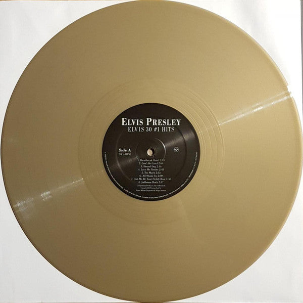 Elvis Presley – ELV1S 30 #1 Hits (2018) (Limited Edition Gold Colour Vinyl LP)