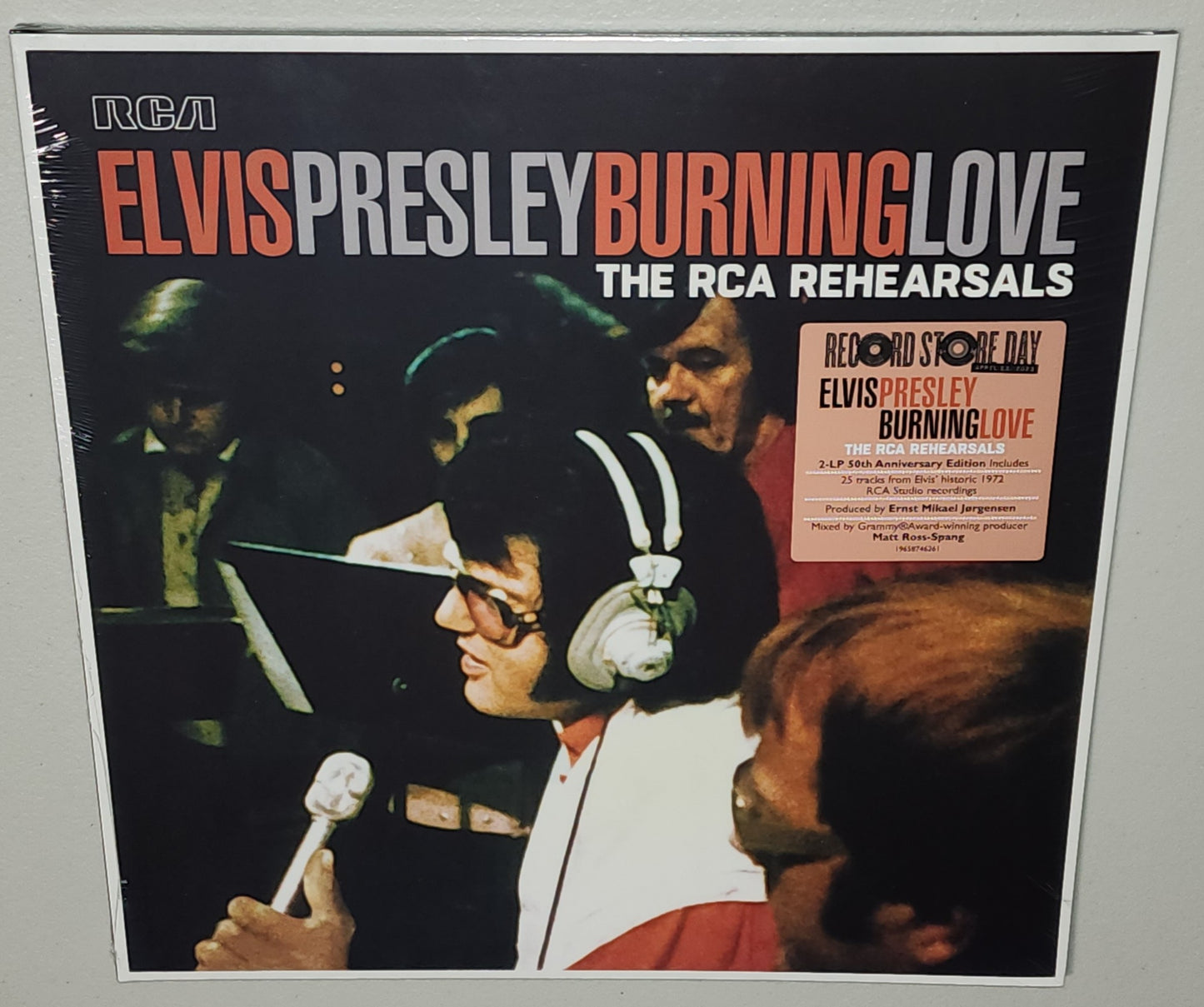 Elvis Presley – Burning Love (The RCA Rehearsals) (2023 RSD) (Limited Edition Vinyl LP)