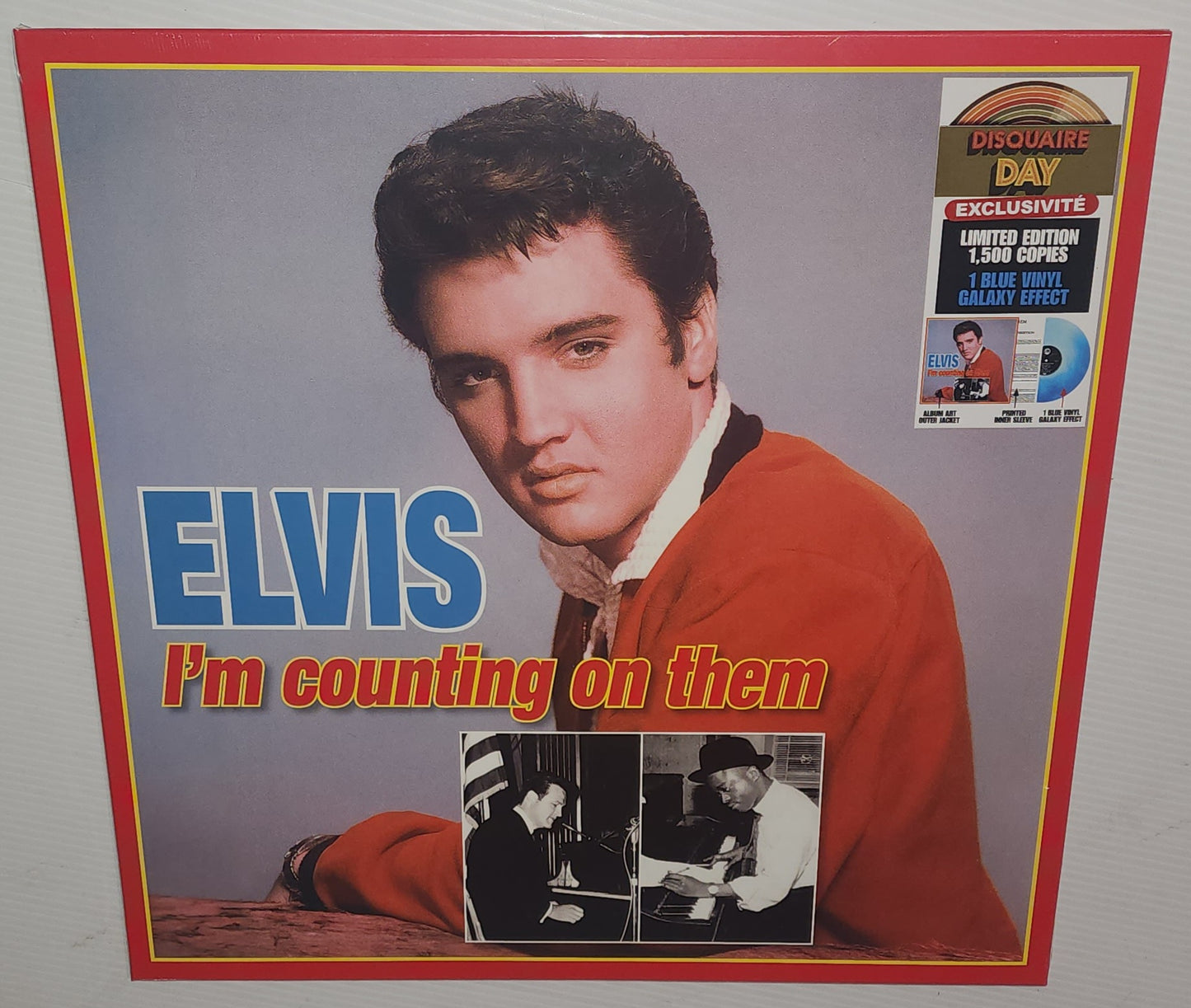 Elvis Presley – I'm Counting On Them (2024 RSD) (Limited Edition Blue Galaxy Effect Vinyl LP)