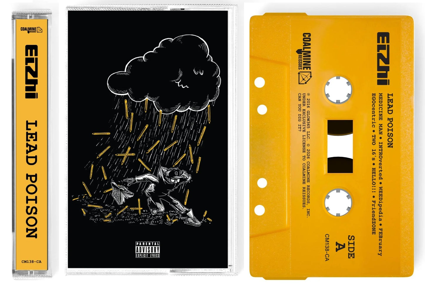 Elzhi - Lead Poison (2026 Reissue) (Limited Edition Casdsette Tape)