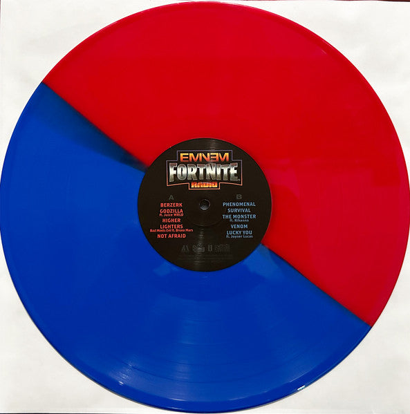 Eminem – Fortnite Radio (2024) (Limited Edition Red & Blue Split Colour Vinyl LP)