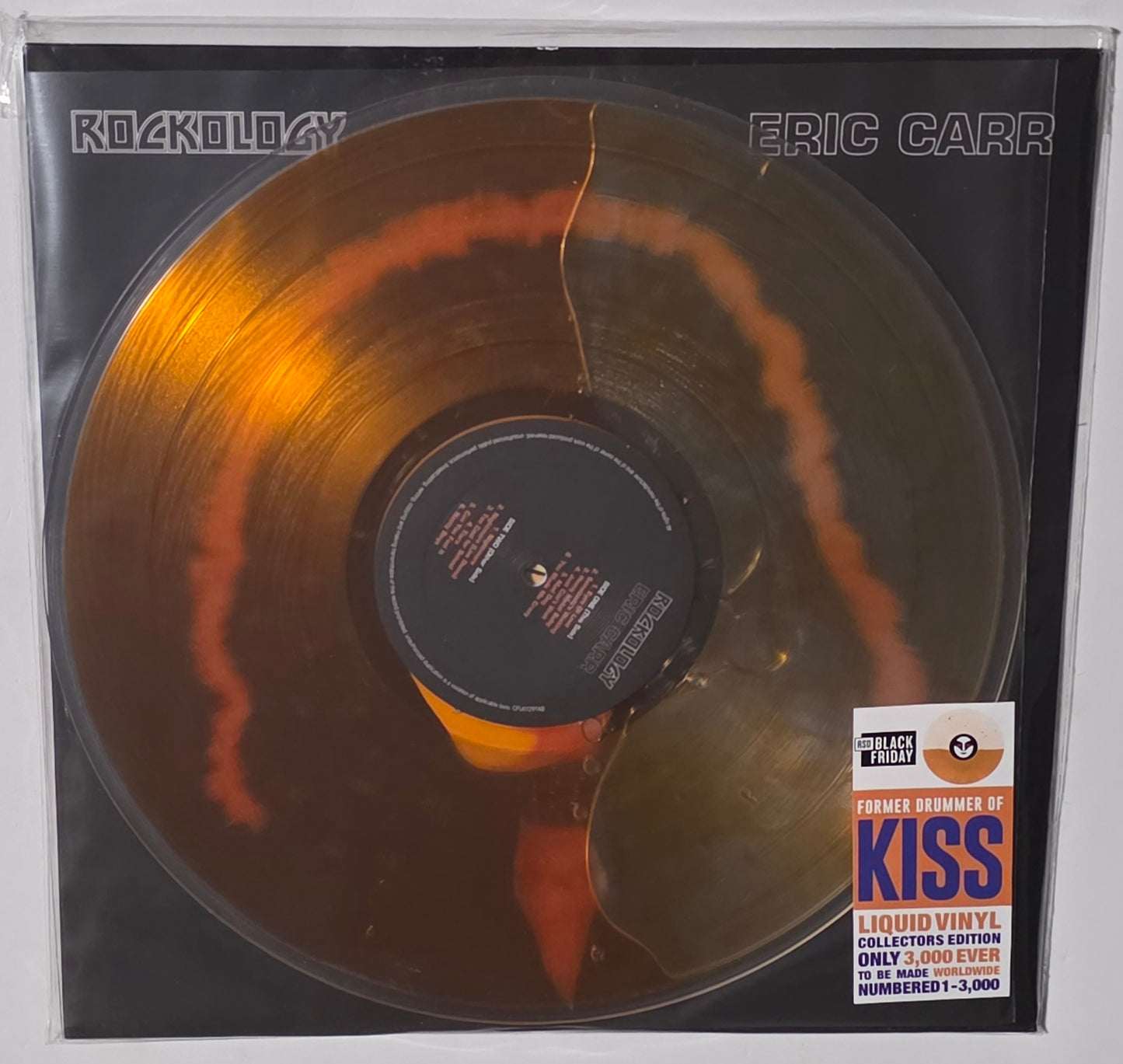 Eric Carr – Rockology (2025 BF RSD) (Limited Edition Orange Liquid Filled Colour Vinyl LP)
