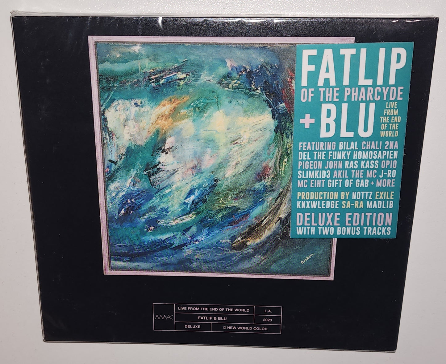 Fatlip & Blu – Live From The End Of The World (2023) (CD)