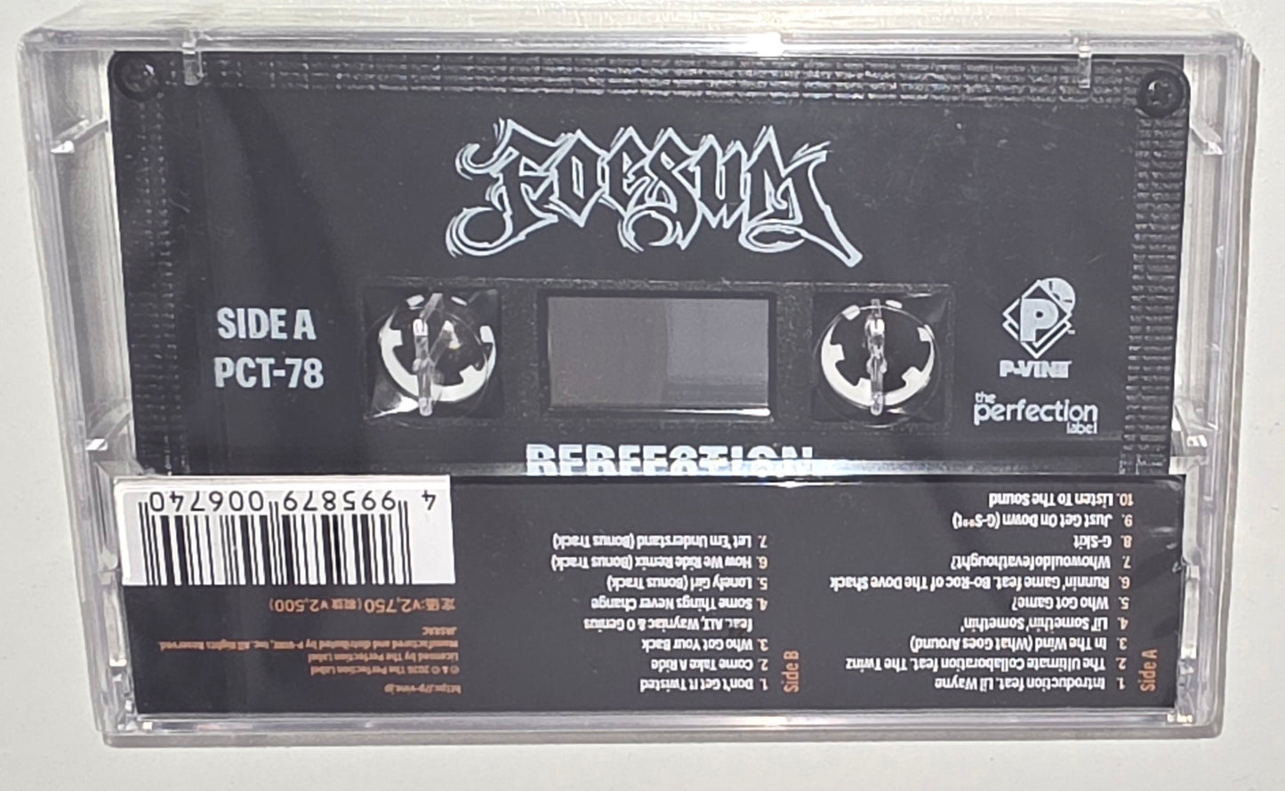 Foesum – Perfection: 30th Anniversary Edition (2026 Reissue) (Limited Edition Cassette Tape)