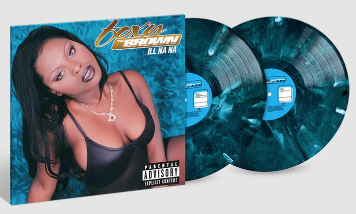 Foxy Brown - Ill Na Na (2024 RSD LImited Edition Sea Blue & White Marble Coloured 2LP Vinyl)