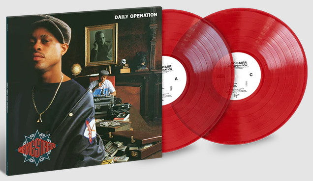 Gang Starr – Daily Operation (2023 Reissue) (Limited Edition  Translucent Red Colour Vinyl LP)