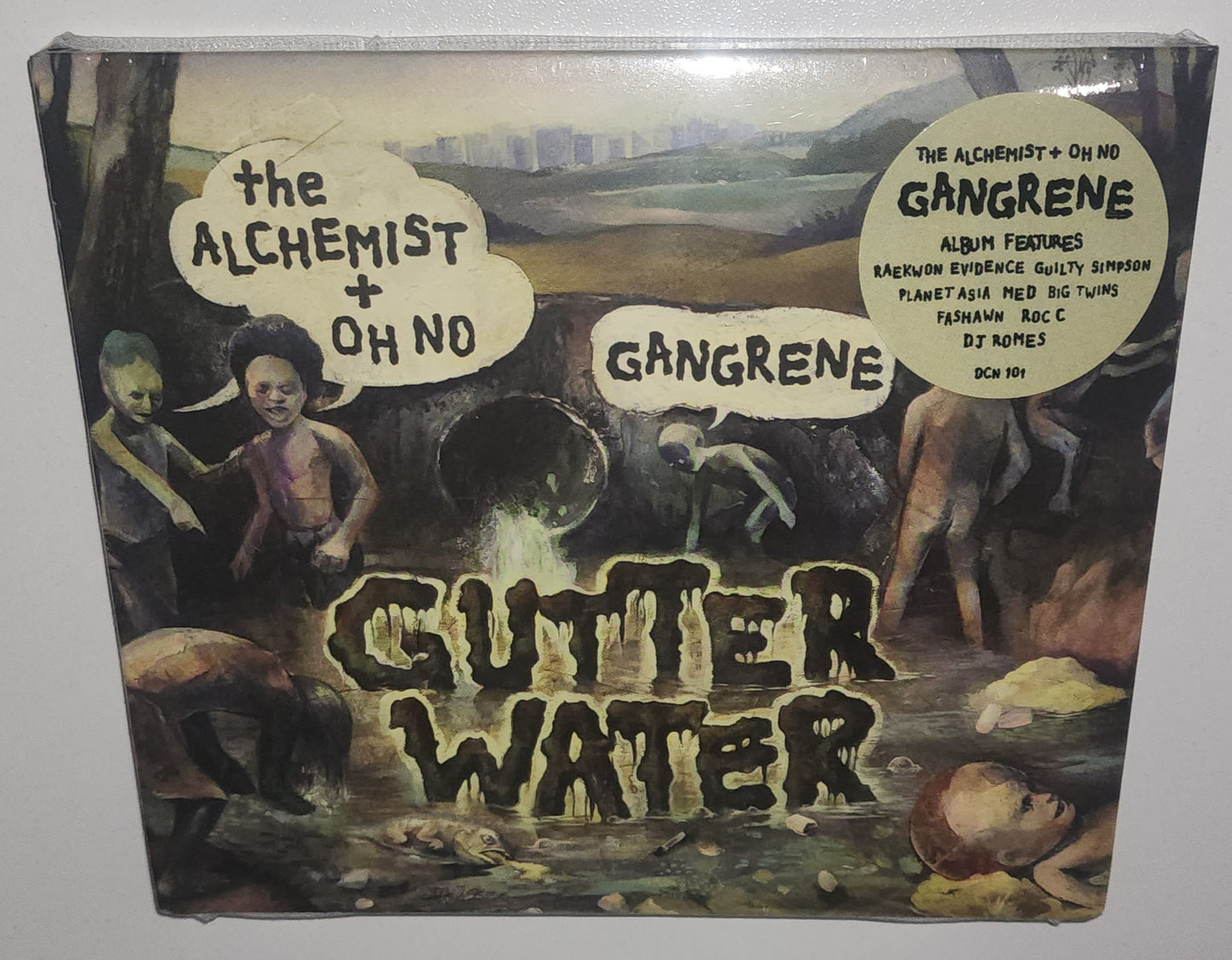 Gangrene (The Alchemist & Oh No) – Gutter Water (2010) (CD)