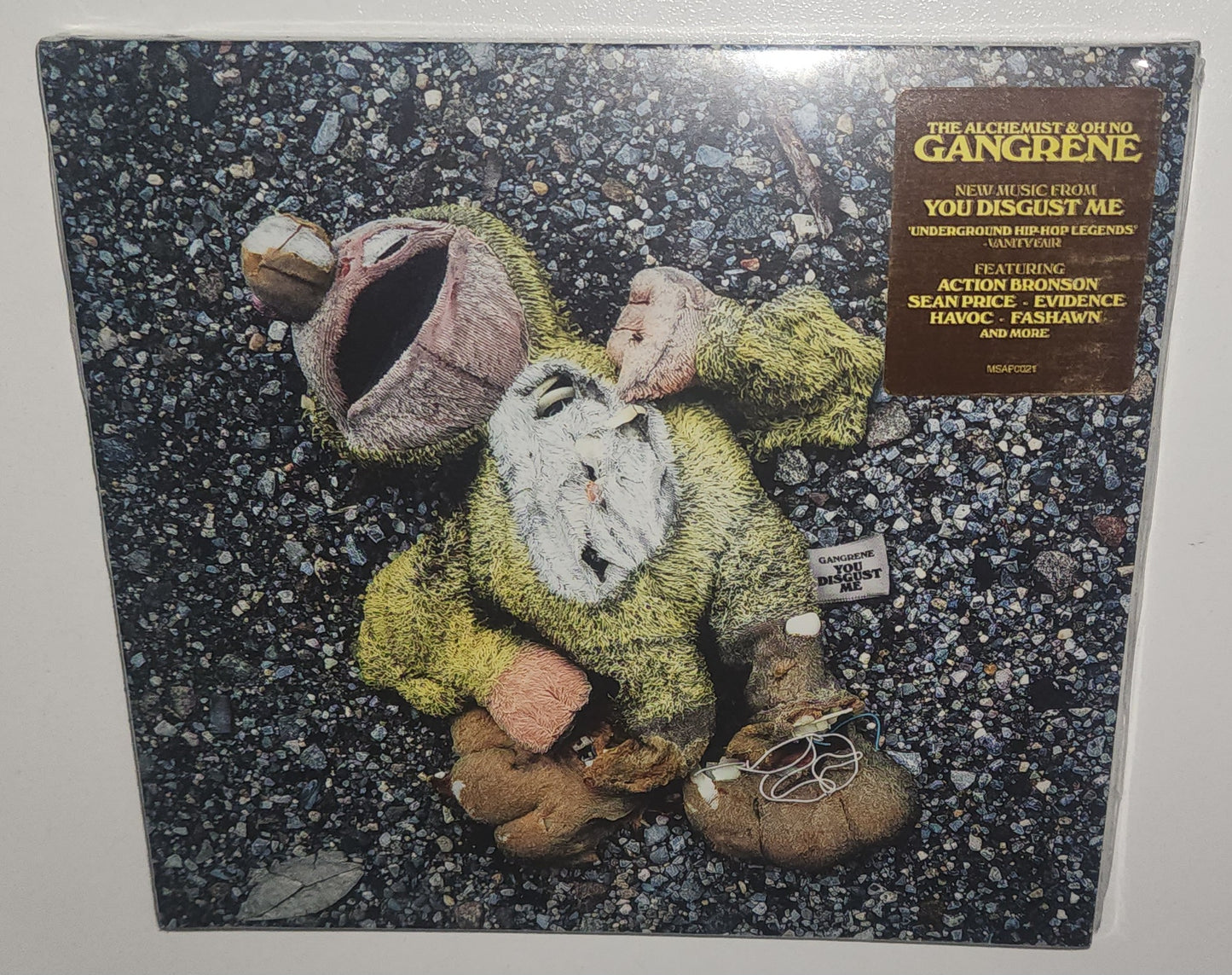 Gangrene (The Alchemist & Oh No) - You Disgust Me (2021) (CD)