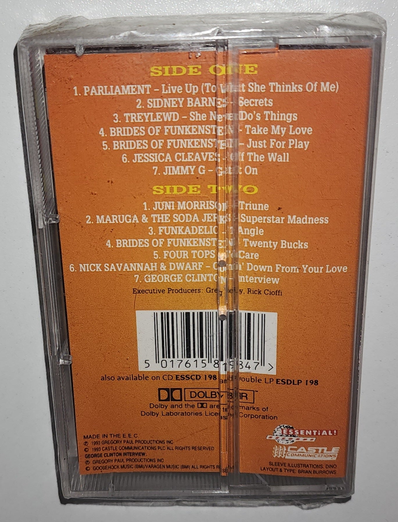 Various Artists – George Clinton Family Series: Testing Positive 4 The Funk (1993) (Cassette Tape)