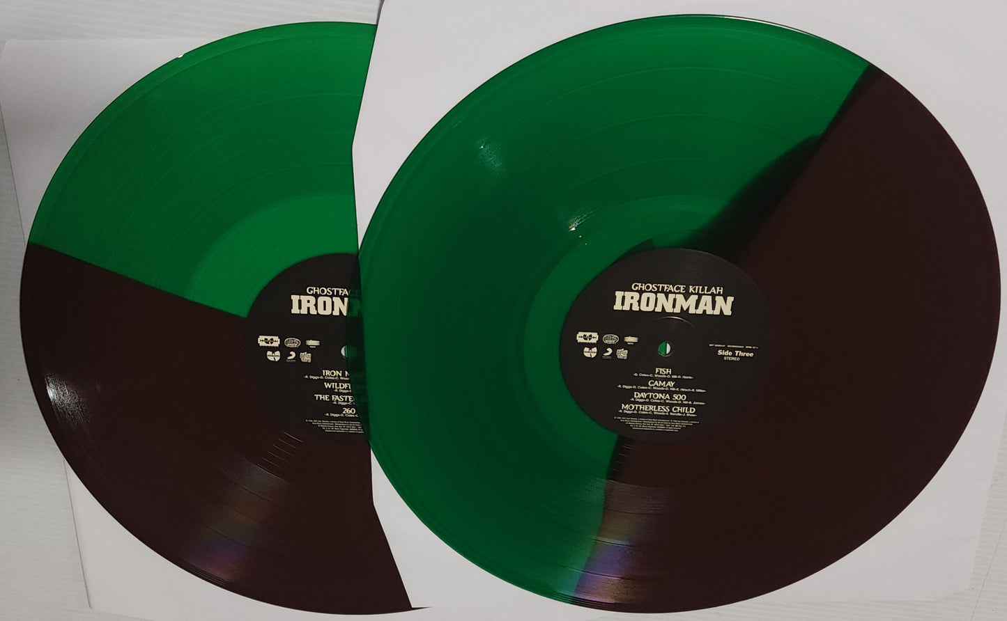 Ghostface Killah – Ironman (2021 Reissue) (Limited Edition Green & Brown Split Colour Vinyl LP)