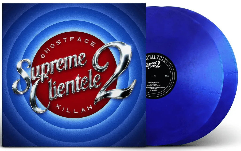 Ghostface Killah - Supreme Clientele 2 (2025) (Limited Edition Blue Steel Colour Vinyl LP)
