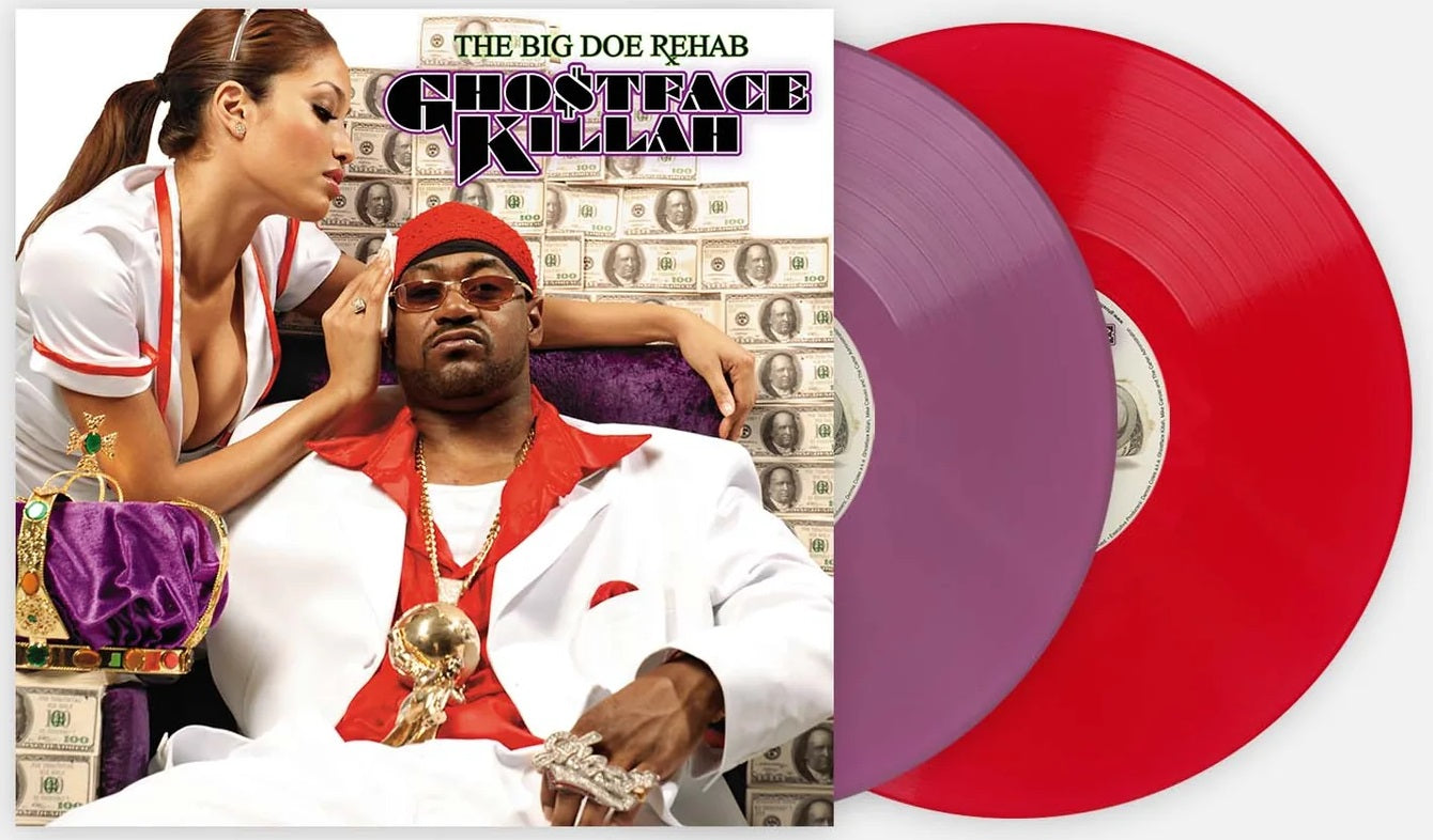 Ghostface Killah – The Big Doe Rehab (2024 Reissue) (VMP Limited Edition Purple & Red Colour Vinyl LP)