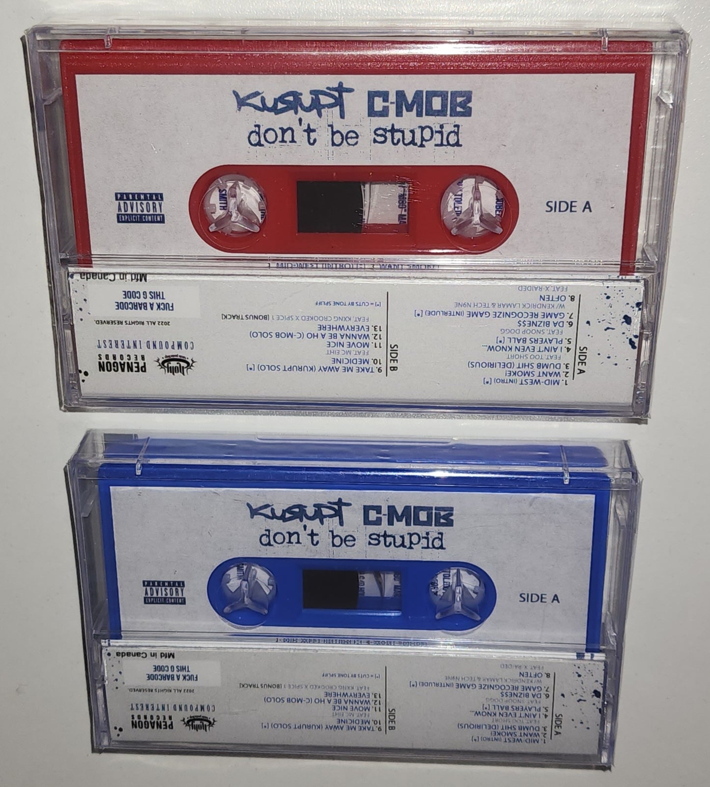 Kurupt & C-Mob (Gotti Mob) - Don't Be Stupid (Cassette Tape)